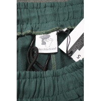 Мужские котоновые зеленые Casual штаны широкие свободные Korobko