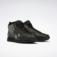 Высокие черные кроссовки мужские Reebok Royal Glide Mid  G57552