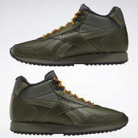 Кожаные кроссовки мужские Reebok Royal Glide Mid FW0895 хаки