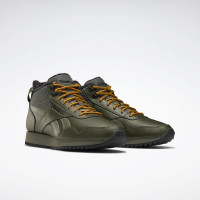 Кожаные кроссовки мужские Reebok Royal Glide Mid FW0895 хаки