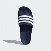 Мужские тапочки синие Adidas Adilette CloudFoam Plus Stripes B42114 
