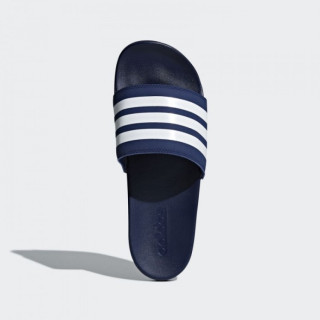 Мужские тапочки синие Adidas Adilette CloudFoam Plus Stripes B42114 