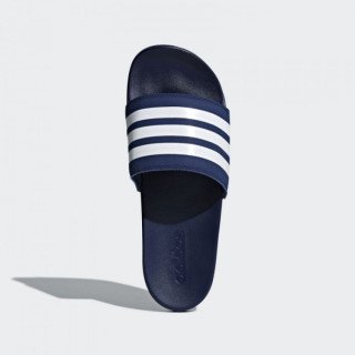 Мужские тапочки синие Adidas Adilette CloudFoam Plus Stripes B42114 