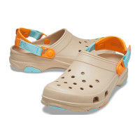 Crocs All-Terrain Clog CHAI 206340 кроксы бежевые оригинал