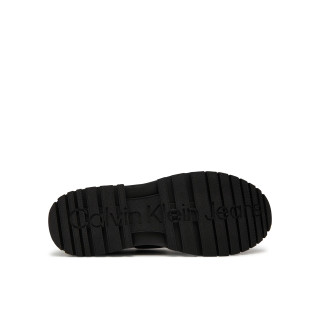 Calvin Klein Jeans HYBRID BOAT Кожаные черные лоферы ym0yM00937 кеды