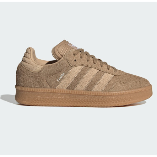 Adidas Samba XLG JI3196 бежевые замшевые кроссовки 