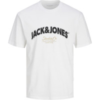 Мужская белая футболка Jack&Jones оригинал