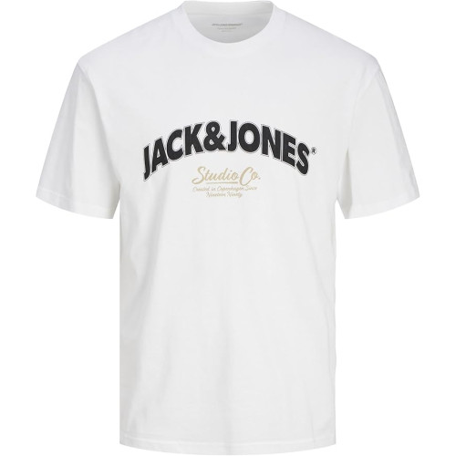 Мужская белая футболка Jack&Jones оригинал