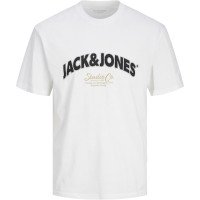 Мужская белая футболка Jack&Jones оригинал
