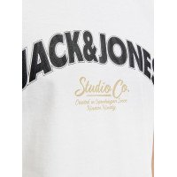 Мужская белая футболка Jack&Jones оригинал