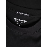 Мужская черная футболка Jack&Jones  оригинал