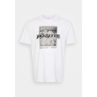 Мужская белая футболка Jack&Jones оригинал
