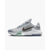 Nike Air Max Impact 4 DM1124-007 серые баскетбольные кроссовки 