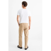 C&A котоновые бежевые мужские штаны - regular fit