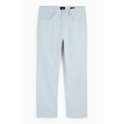 C&A котоновые голубые мужские штаны - regular fit