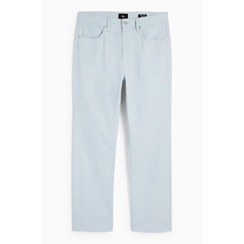 C&A котоновые голубые мужские штаны - regular fit