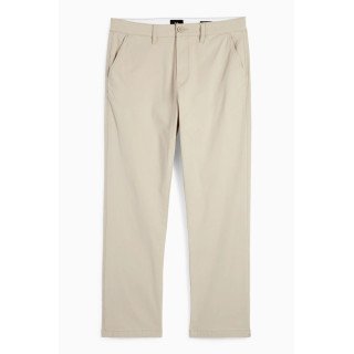 C&A котоновые молочные мужские брюки - regular fit