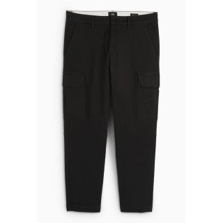 C&A карго черные мужские штаны Cargo котоновые