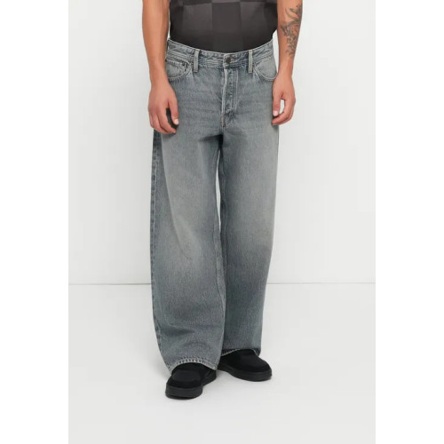 Мужские джинсы JACK & JONES JJIDAVE широкие серые 