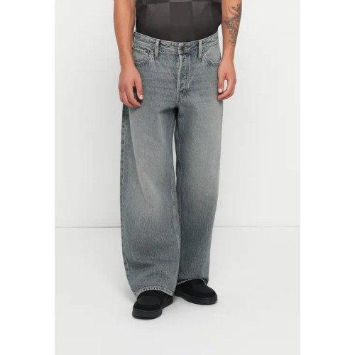 Мужские джинсы JACK & JONES JJIDAVE широкие серые 