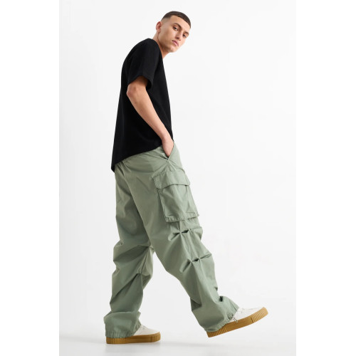C&A карго зеленые мужские штаны Cargo  - baggy