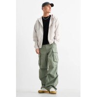 C&A карго зеленые мужские штаны Cargo  - baggy fit