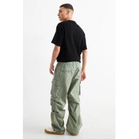 C&A карго зеленые мужские штаны Cargo  - baggy fit