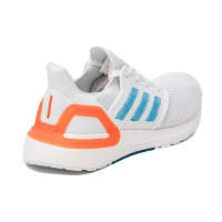 Adidas Primeblue UltraBoost 20 EG0768 белые беговые кроссовки