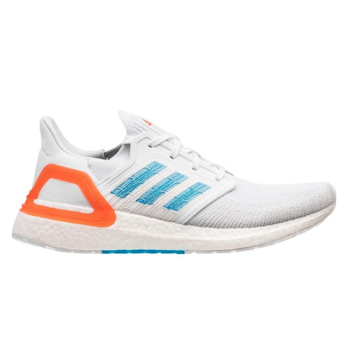 Adidas Primeblue UltraBoost 20 EG0768 белые беговые кроссовки