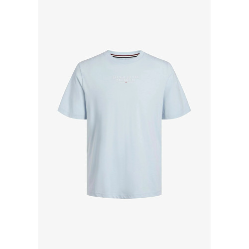 Мужская голубая футболка Jack&Jones оригинал