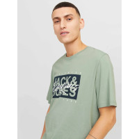 Мужская хаки футболка Jack&Jones оригинал