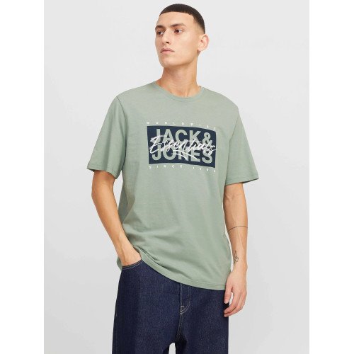 Мужская хаки футболка Jack&Jones оригинал