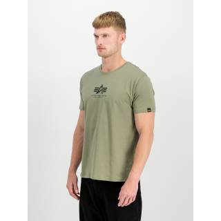 Мужская хаки футболка Alpha Industries оригинал