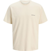 Мужская молочная футболка Jack&Jones Jorsplit оригинал