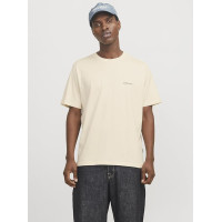 Мужская молочная футболка Jack&Jones Jorsplit оригинал