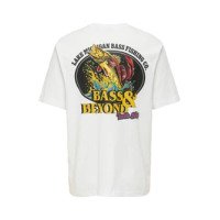Мужская белая футболка Only & Sons оригинал