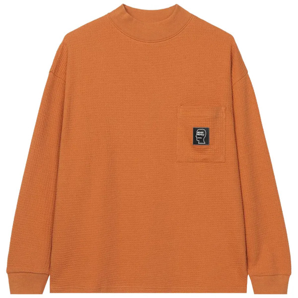 Brain Dead Waffle Knit Mock кофта лонгслив