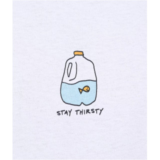 Мужская белая футболка A.LAB Stay Thirsty  оригинал
