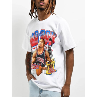 Мужская белая футболка Rodman Apparel Detroit Bad Boy оригинал