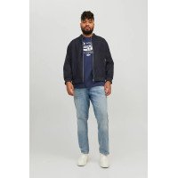 Мужская куртка JACK & JONES черная JJEROCKY
