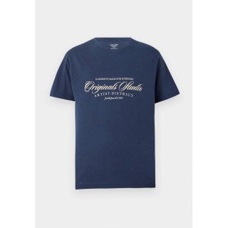 Мужская синяя футболка Jack&Jones JORINWOOD оверсайз