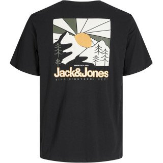 Мужская черная футболка Jack&Jones Jjmine оригинал