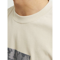 Мужская бежевая футболка Jack&Jones JCOTARMAC