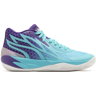 Puma MB.02 Lo 379779-01 голубые баскетбольные кроссовки