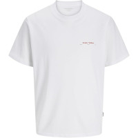 Мужская белая футболка Jack&Jones Jorsplit оригинал