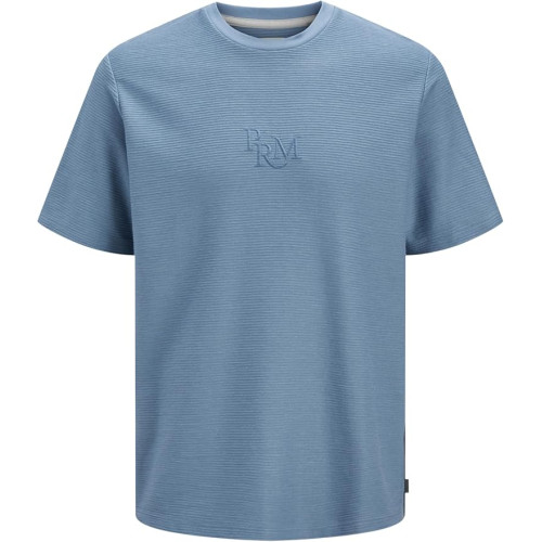 Мужская синяя футболка Jack&Jones Jprccronnie оверсайз