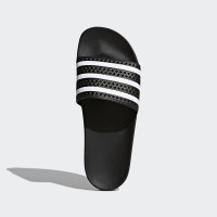 Adidas adilette 280647 Женские черные тапочки слайдеры