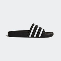 Adidas adilette 280647 Женские черные тапочки слайдеры