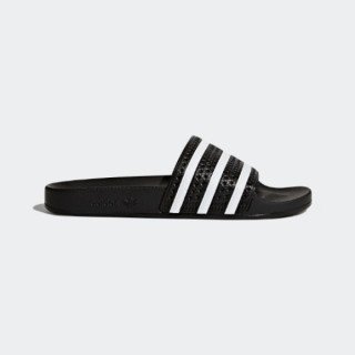 Adidas adilette 280647 Женские черные тапочки слайдеры