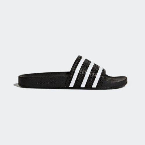 Adidas adilette 280647 Женские черные тапочки слайдеры